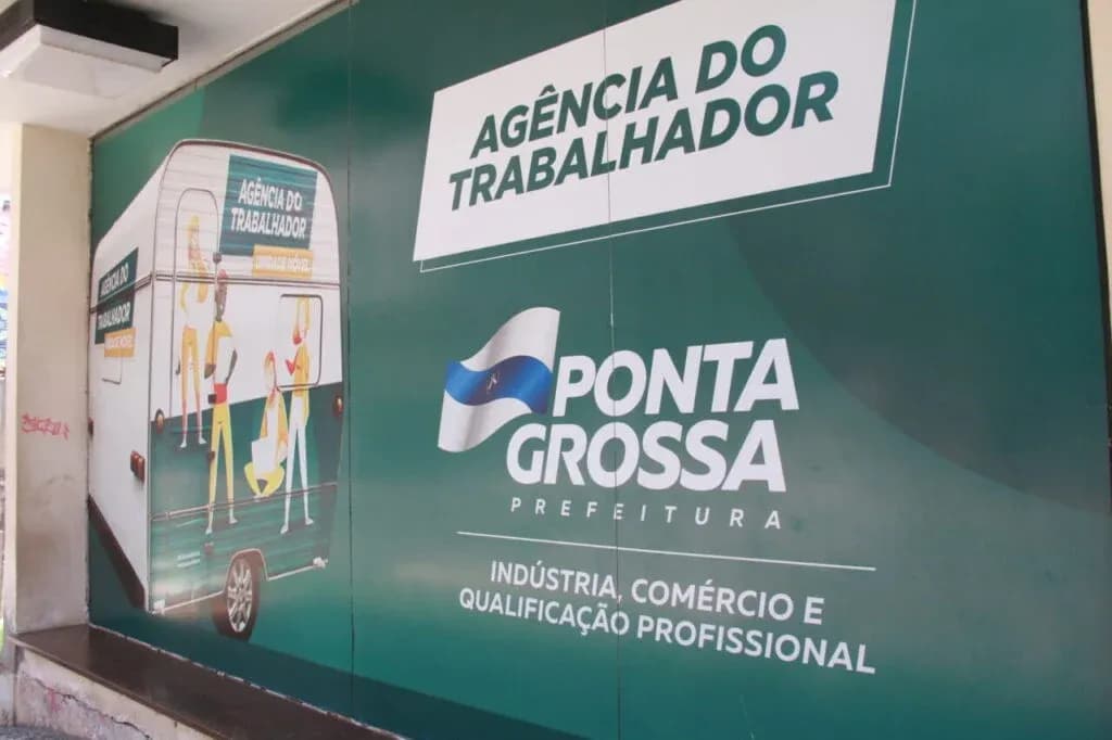 Ponta Grossa começa a semana com 207 vagas de emprego abertas nesta segunda-feira (30)